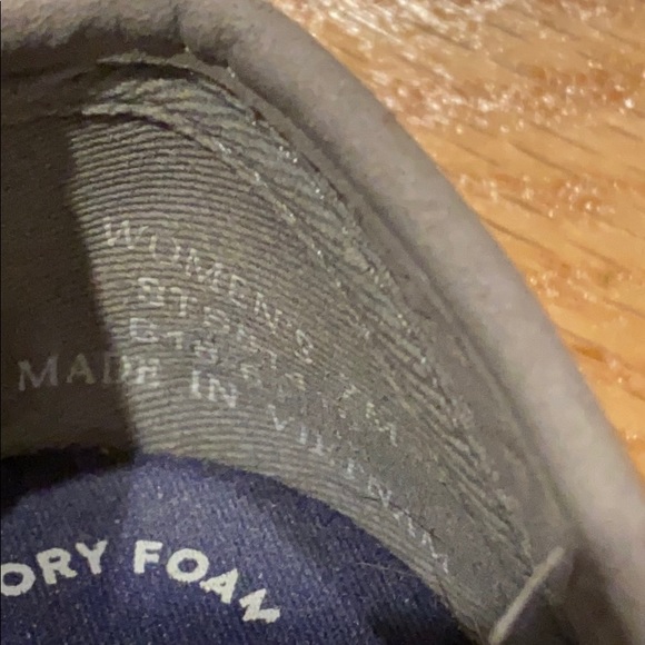Sperry Memory Foam Gray Cut Out Slip On Shoe - Picture 6 of 6